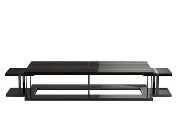 VERTIGO - Wooden and metal coffee table by Siwa Soft Style - view 2